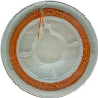 Fil câblé de 0,45mm de diamètre, brun