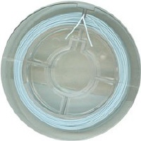 Fil câblé de 0,45mm de diamètre, blanc