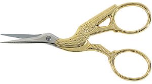 Ciseaux pour broderie, DMC, 9cm, cigogne