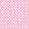 Feuille de feutrine semi-rigide 1mm, rose clair à pois