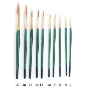 Pinceau Tri Star, synthétique, rond à poil doux, n°16