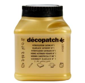 Vitrificateur Aquapro de Décopatch 180ml, satiné