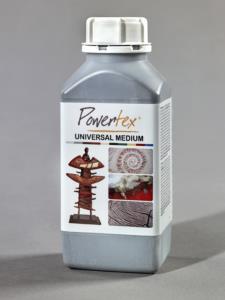Powertex, flacon de 500g, gris (plomb)