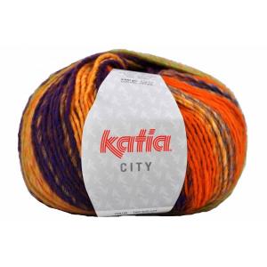 Laine Katia, City, violet-orange-vert