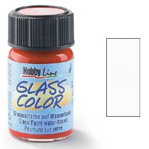 Peinture pour verre Hobby Line, blanc