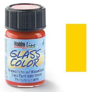 Peinture pour verre Hobby Line, jaune