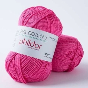 Laine Phildar, Phil Coton 3, oeillet