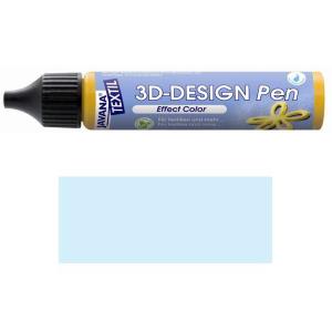 Peinture pour tissus Javana Textil, 3D Design pen, bleu arctic