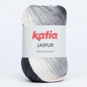 Laine Katia, Jaipur, gris-blanc dégradé