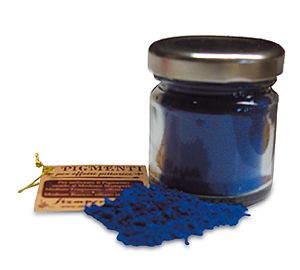 Pigment naturel, bleu