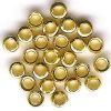 Perles à écraser 1,8mm, doré