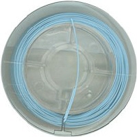 Fil câblé de 0,45mm de diamètre, bleu clair