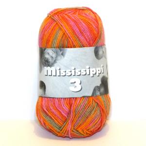 Fil Katia, Mississippi 3 print, orange