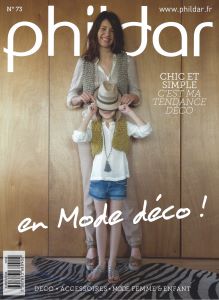 Magazine Phildar n°73, Mode et déco, printemps-été