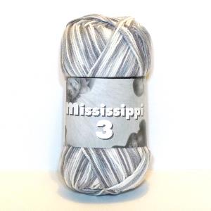 Fil Katia, Mississippi 3 print, gris