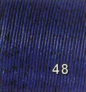 Cordelette de coton 1mm de diamètre, bleu