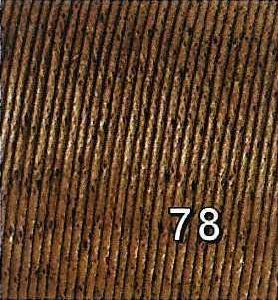 Cordelette de coton 2mm de diamètre, brun